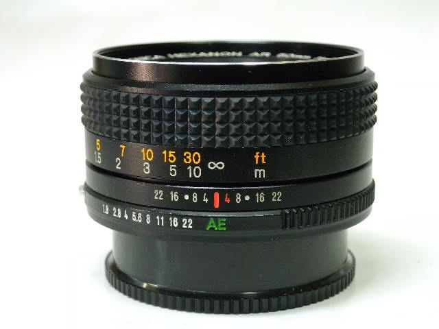 ヘキサノンAR50mmF1.8