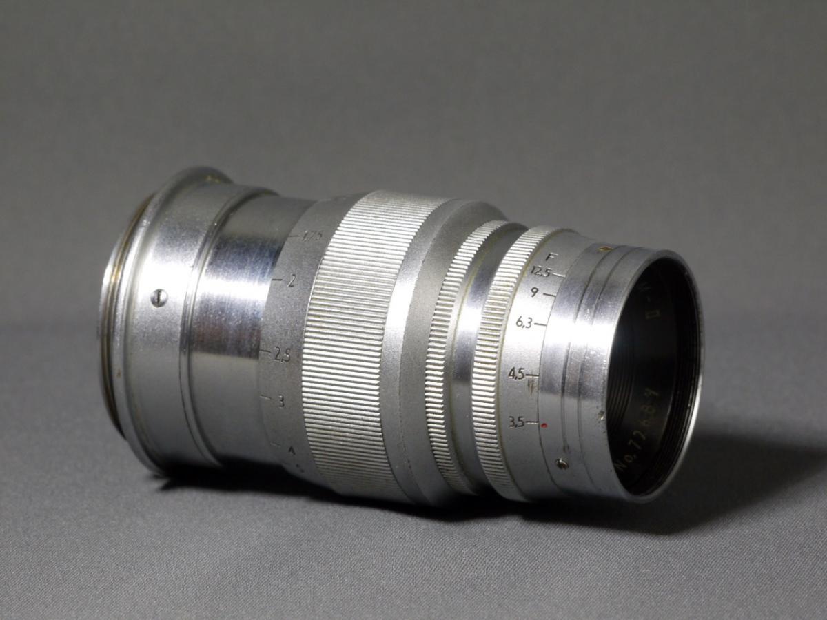 サンソーラ M-II 75mm F3.5 ライカスクリューマウント距離計連動