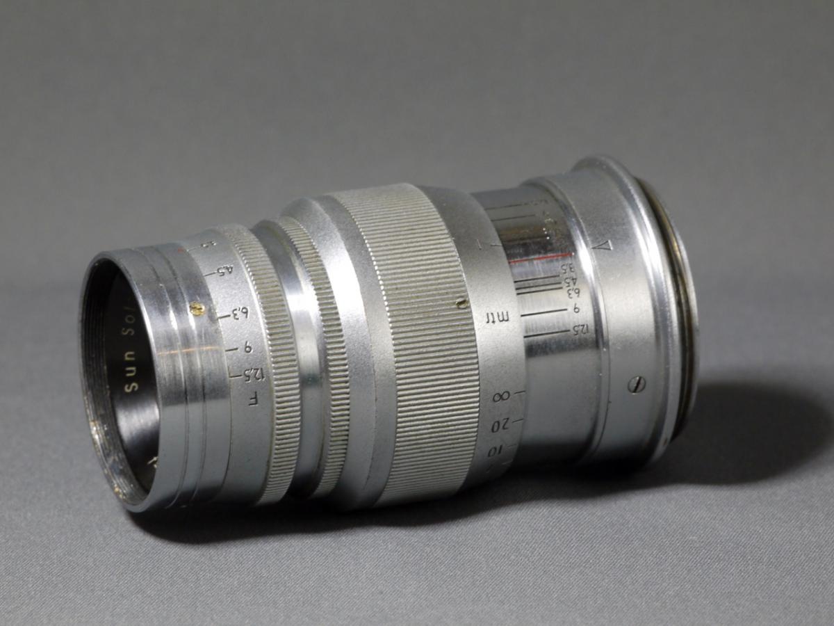 サンソーラ M-II 75mm F3.5 ライカスクリューマウント距離計連動