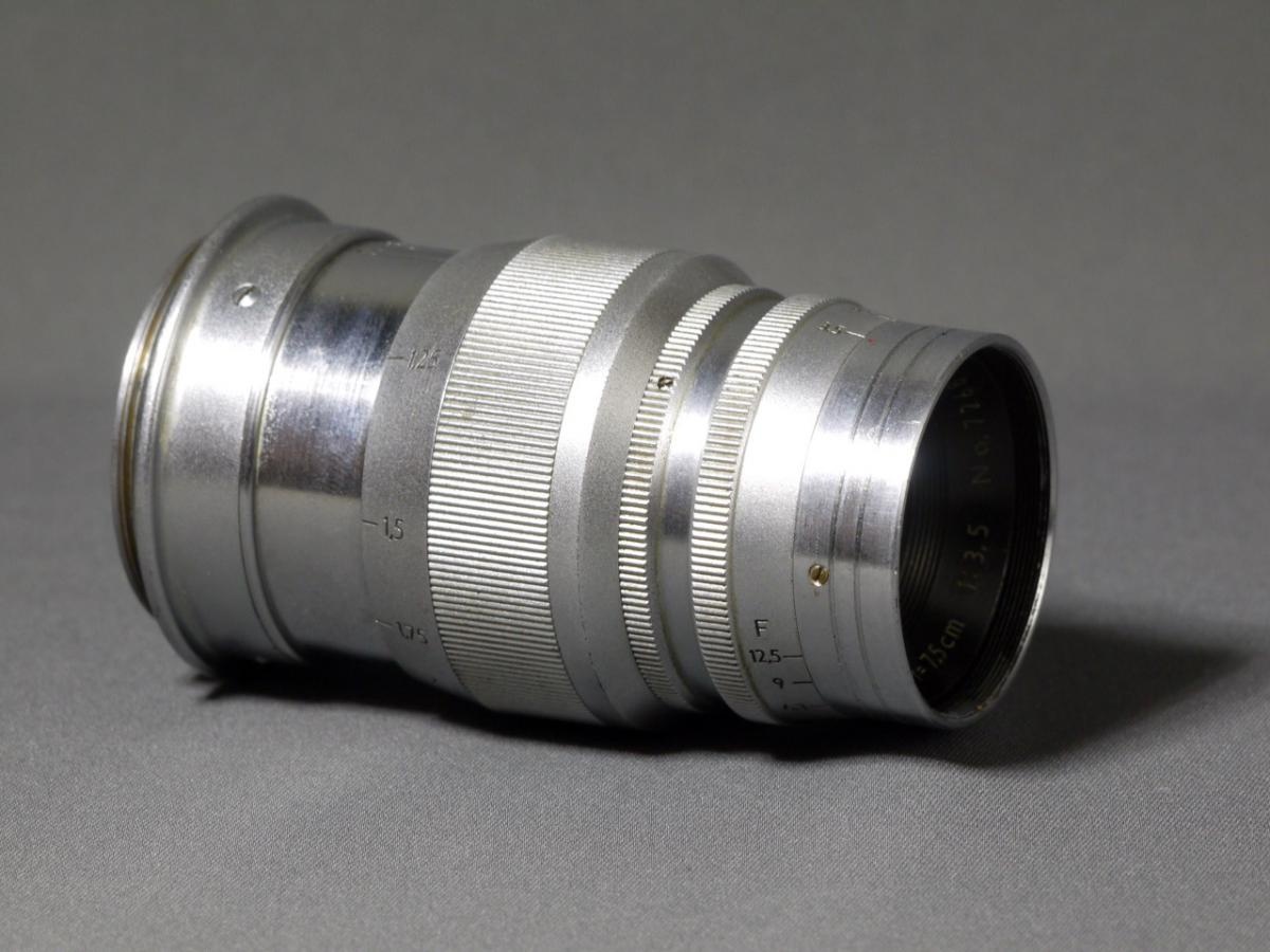 サンソーラ M-II 75mm F3.5 ライカスクリューマウント距離計連動