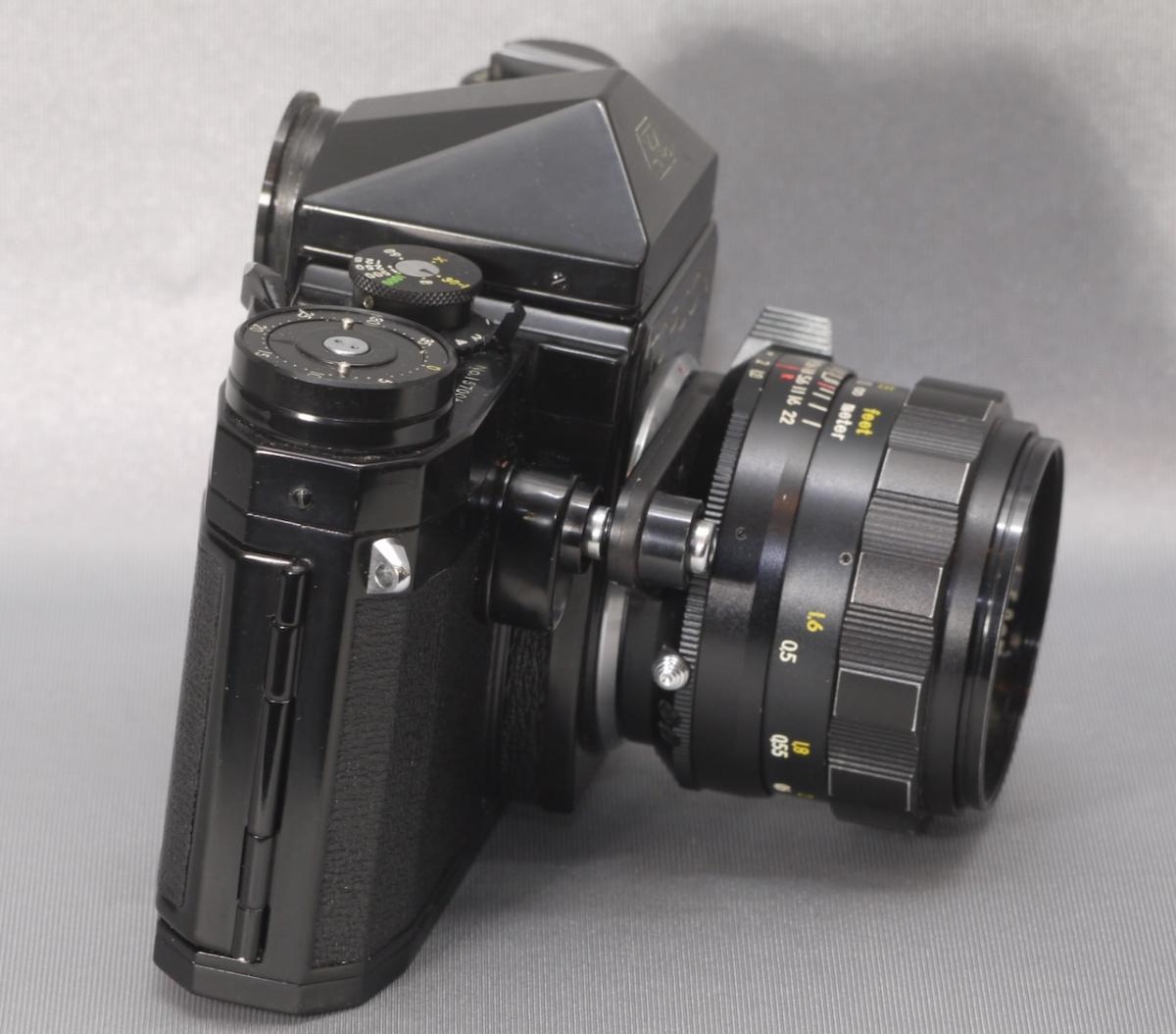 トプコンR トプコール 58mm f 1.8 オリジナルブラックペイント