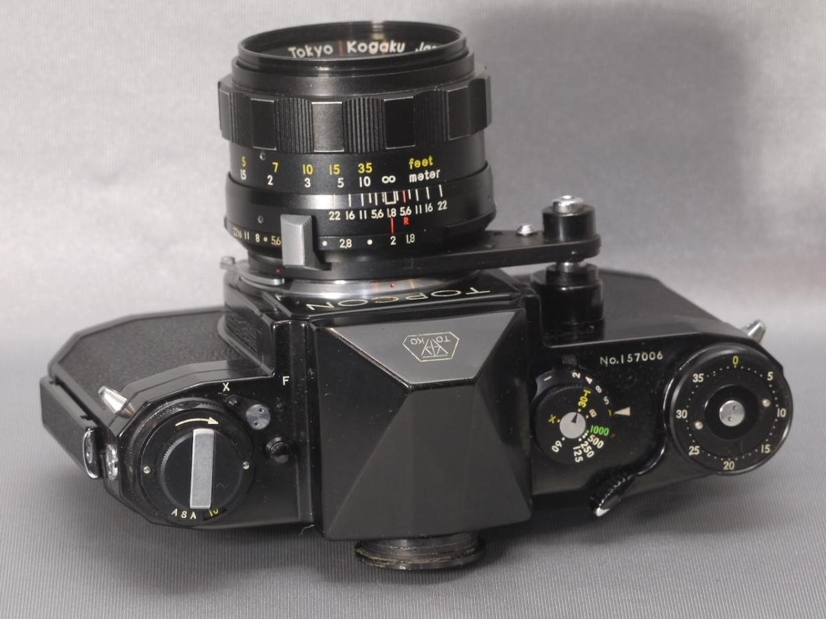 トプコンR トプコール 58mm f 1.8 オリジナルブラックペイント