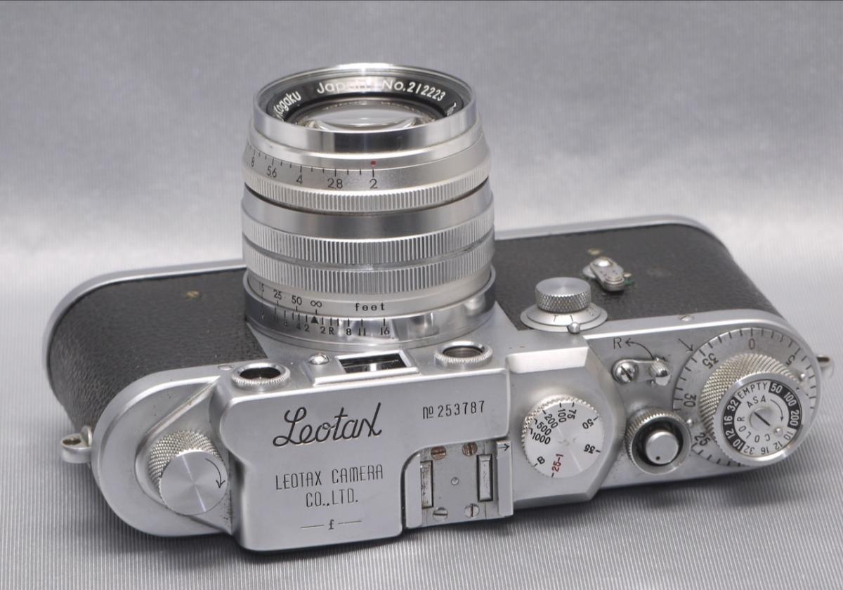 レオタックス f トプコール 50mm f 2 