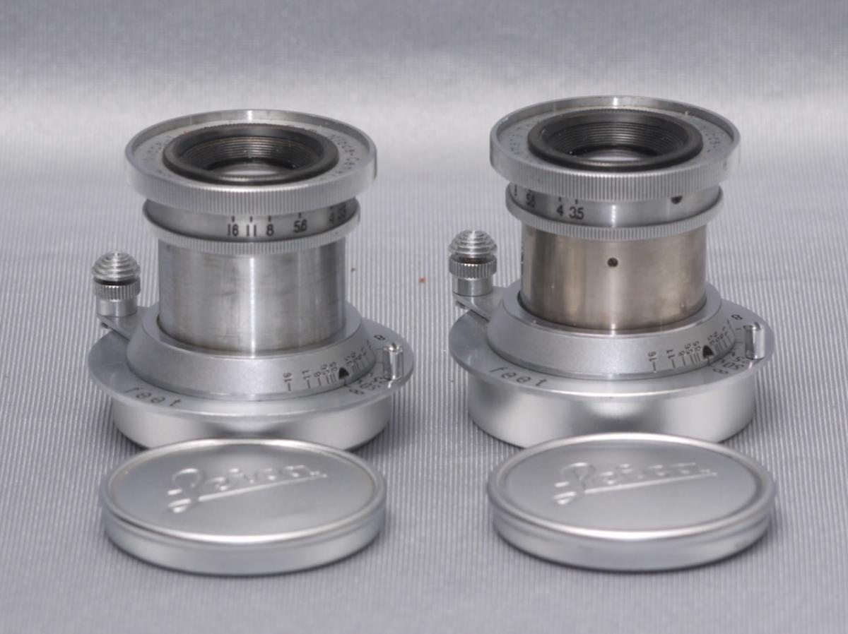 ニッカ 50mm f 3.5 (L) 連番 2本セット 距離計非連動