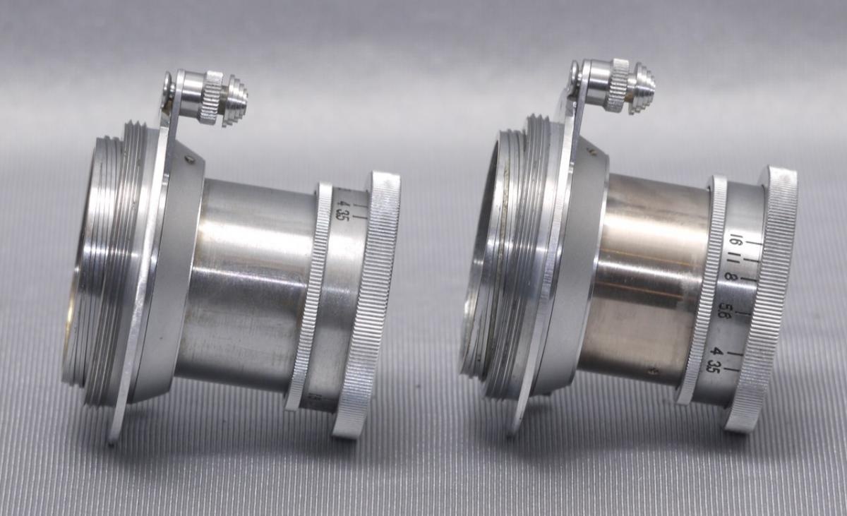 ニッカ 50mm f 3.5 (L) 連番 2本セット 距離計非連動