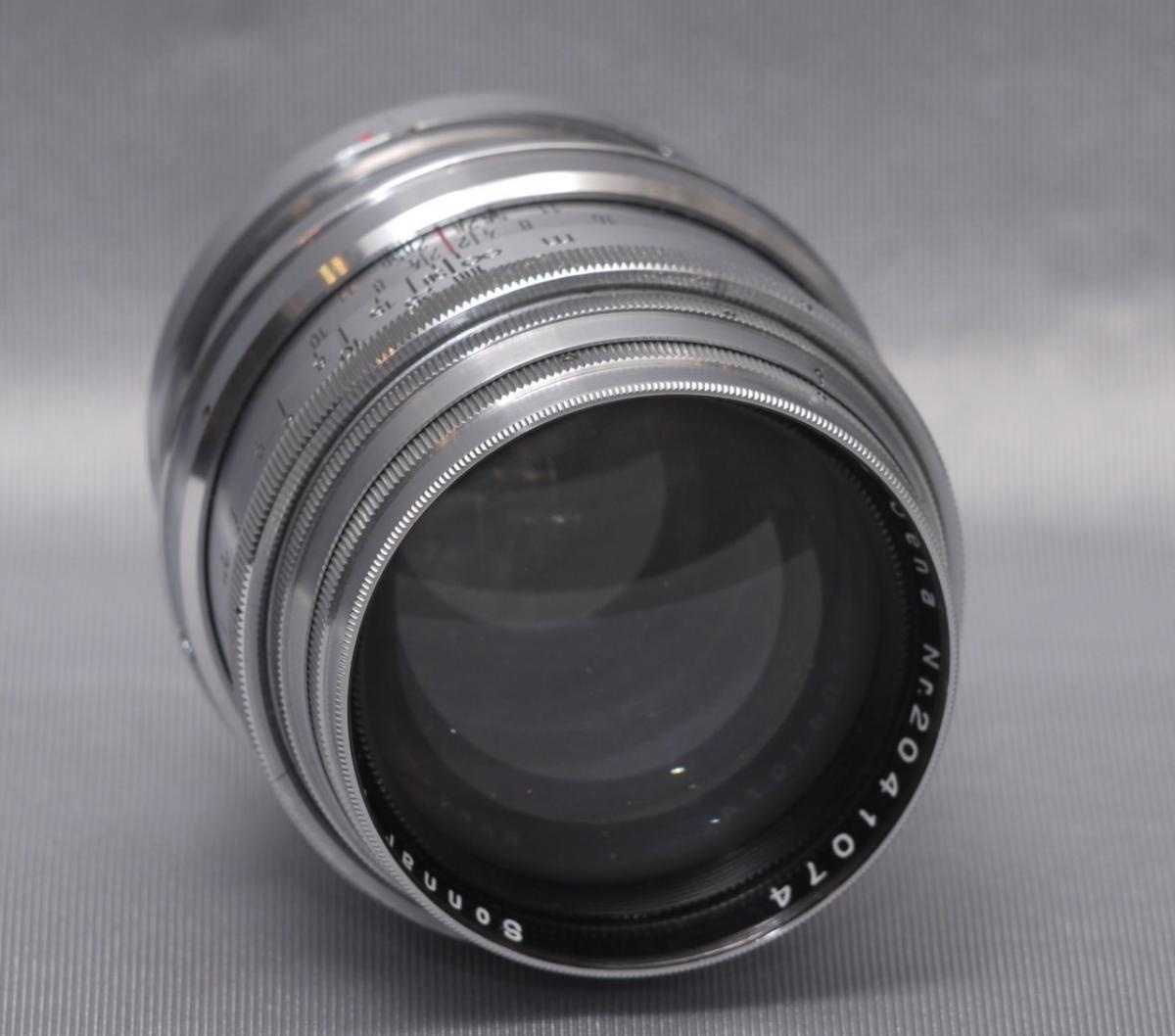 コンタックス用 ゾナー 85mm f 2 戦前型