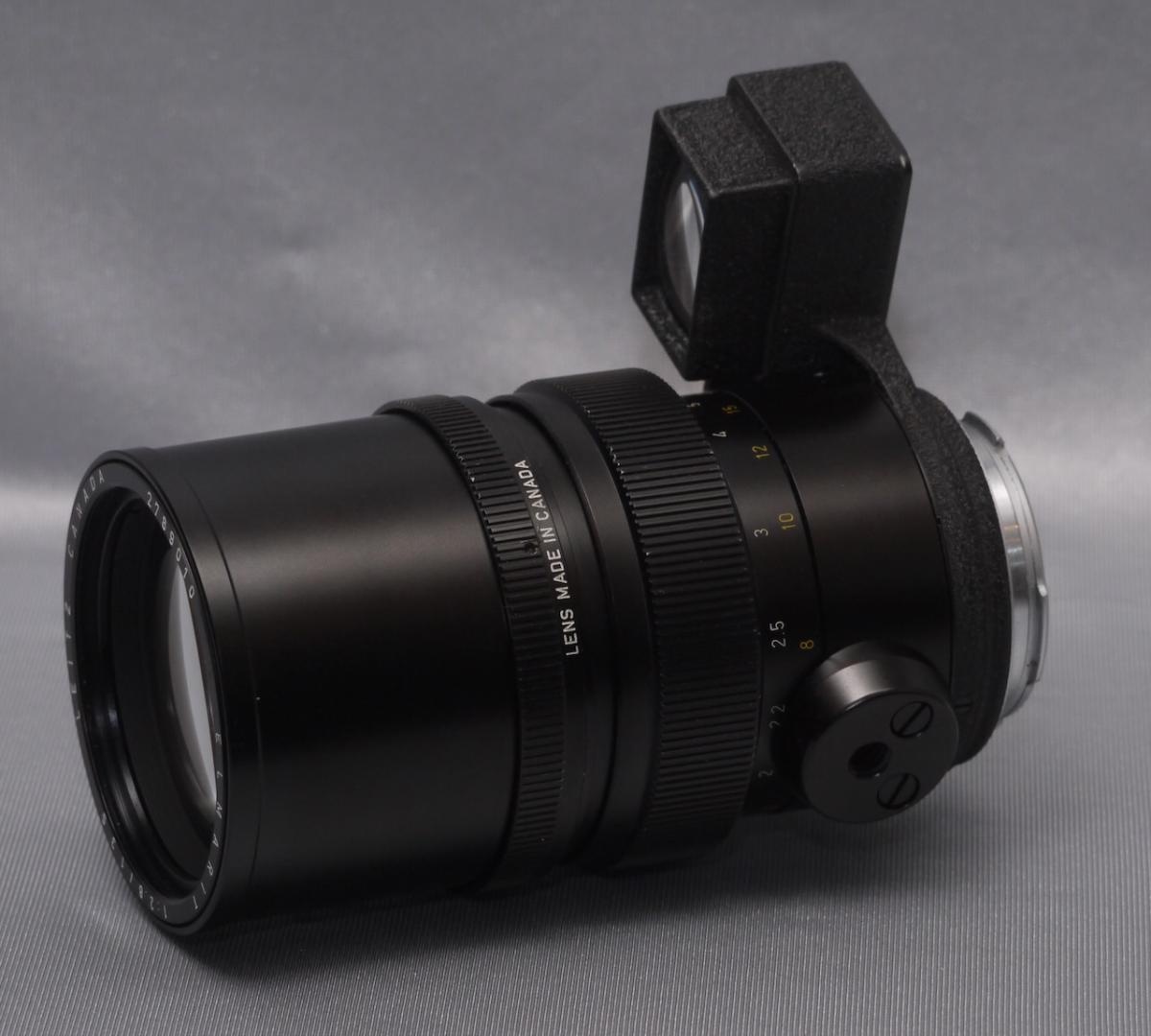 ライカ エルマリート 135mm f 2.8 (M) メガネ付