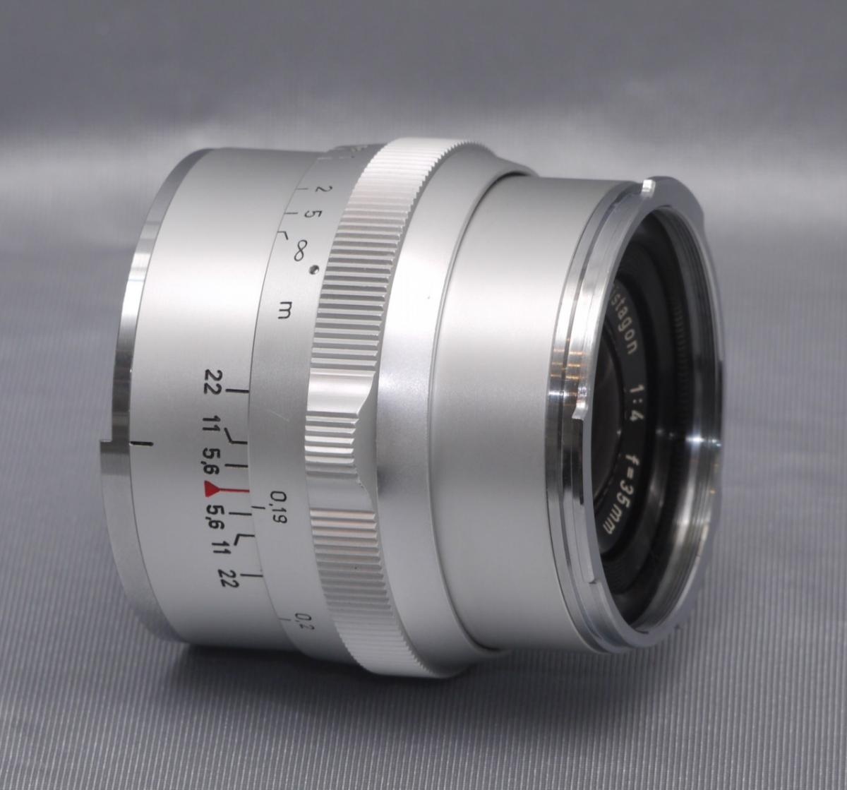 コンタレックス用 ディスタゴン 35mm f 4 クローム