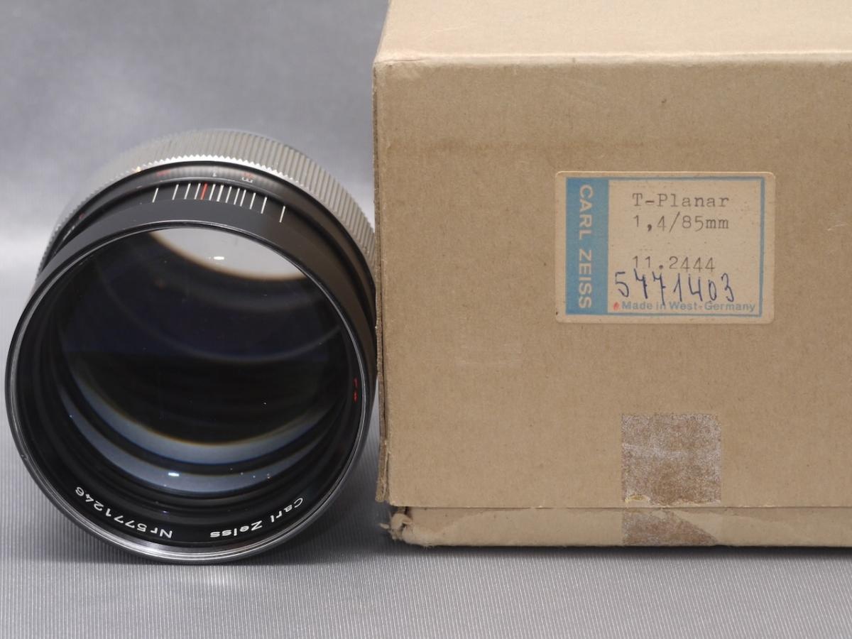コンタレックス用 プラナー 85mm f 1.4 