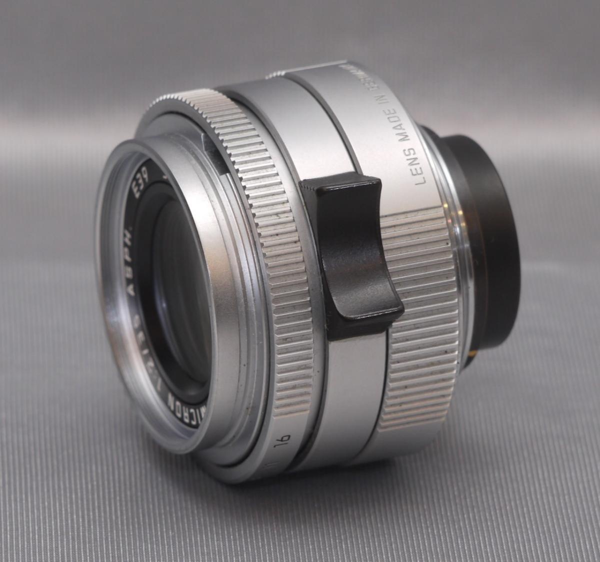 ライカ ズミクロン 35mm f 2 (L) ASPH. クローム 限定モデル
