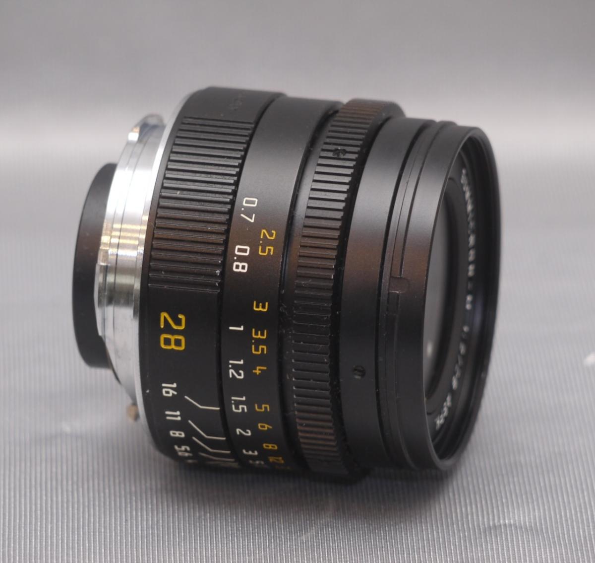 ライカ ズミクロン-M 28mm f 2 ASPH. 6ビット 11604
