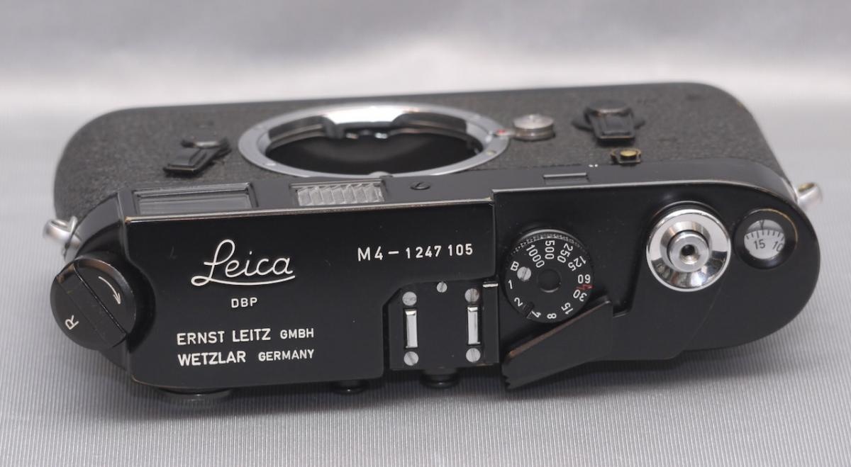 ライカ M4 ブラックペイント ボデー