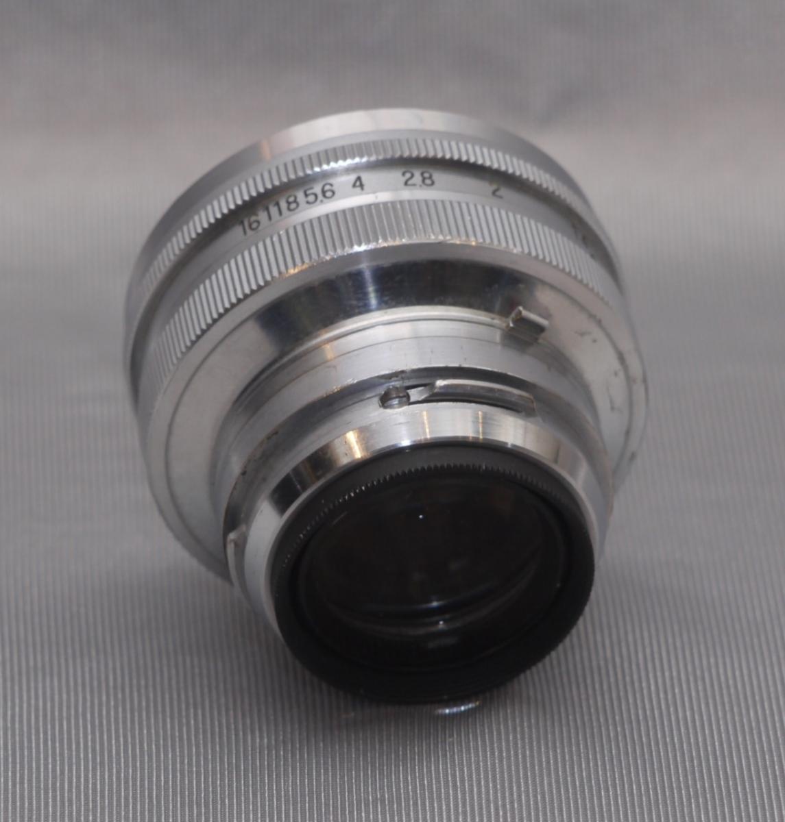 ニッコール 50mm f 1.4 (S) アルミ重複ナンバー コロン付