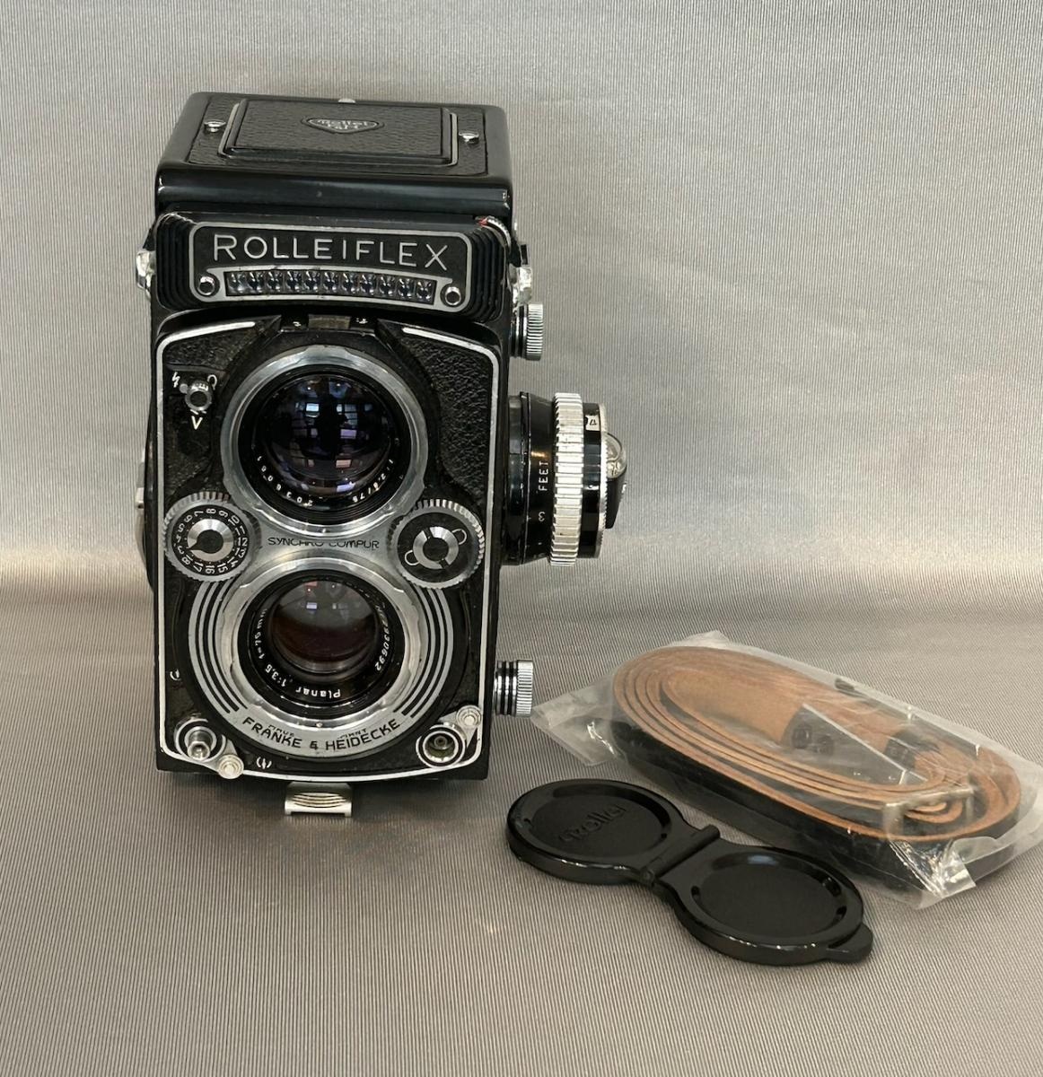 ローライフレックス 3.5E2 プラナー 75mm f 3.5