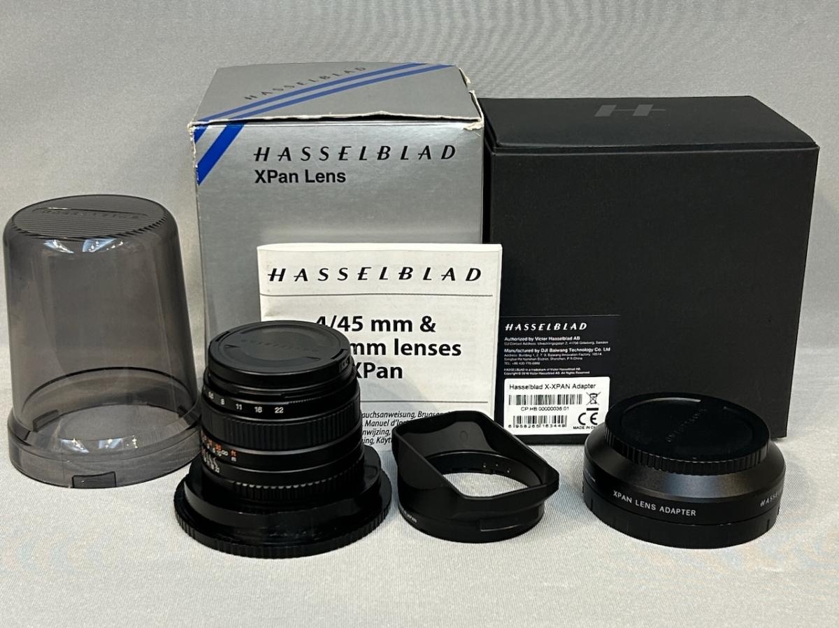 ハッセル X PAN 45mm f 4 , レンズアダプターセット