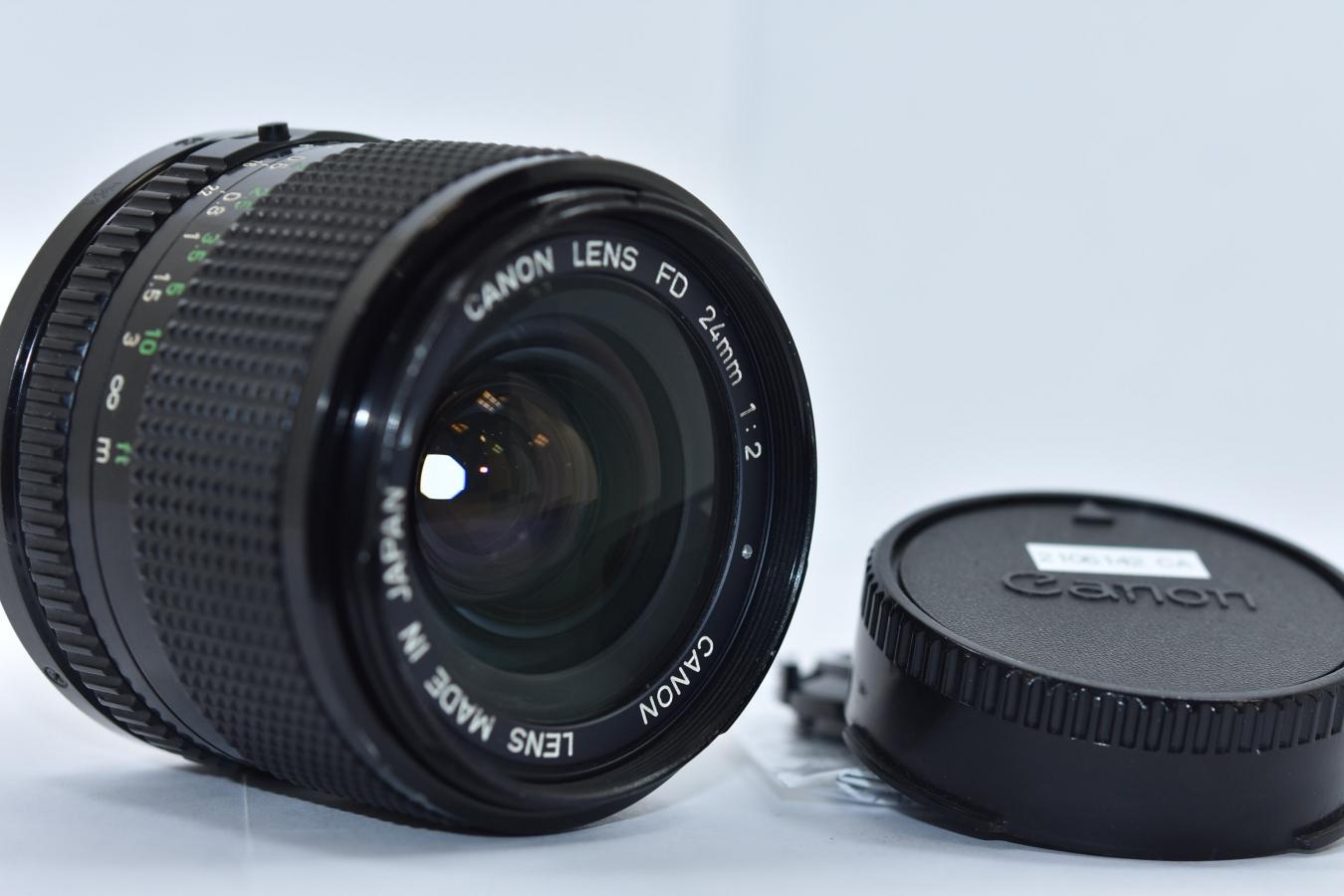 【希 少】Canon NEW FD 24mm F2 【整備済】