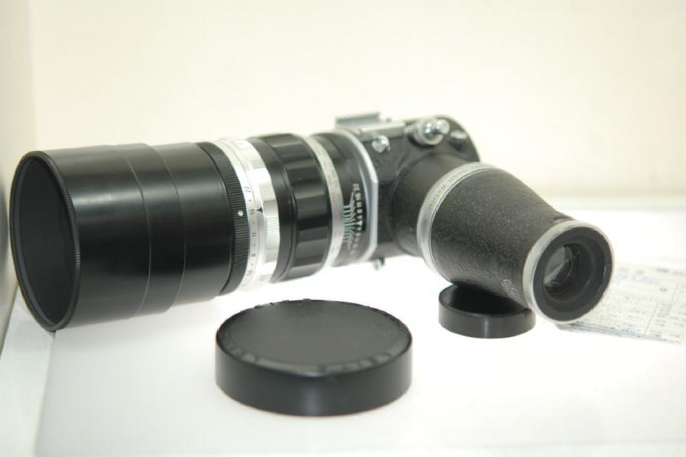 ライカ ビゾフレックス用テリート 200mm F4 OH済 【ビゾフレックスI型ミラーボックス付】  