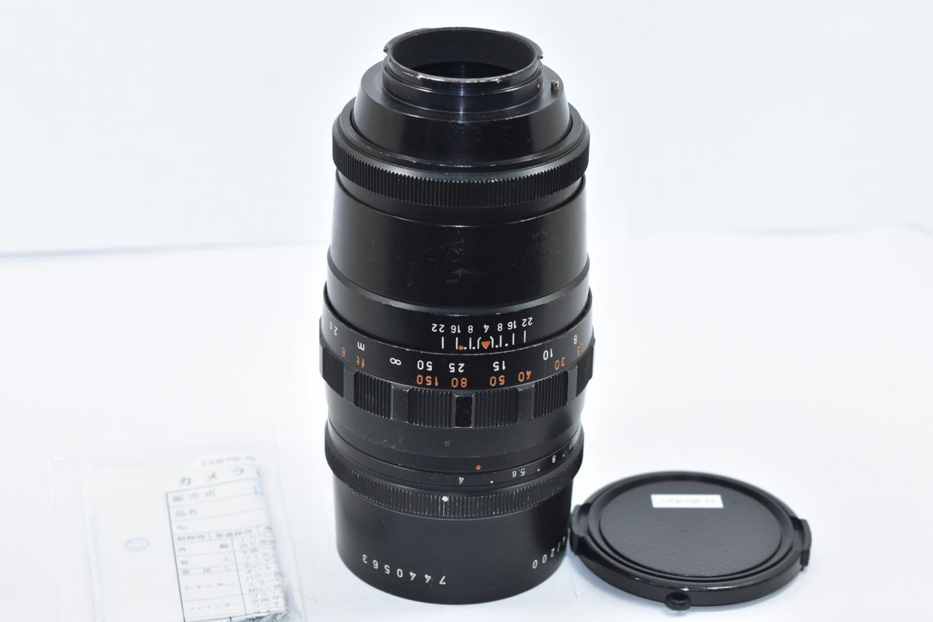 PENTACON 200mm F4  整備済【エキザクタマウントレンズ】