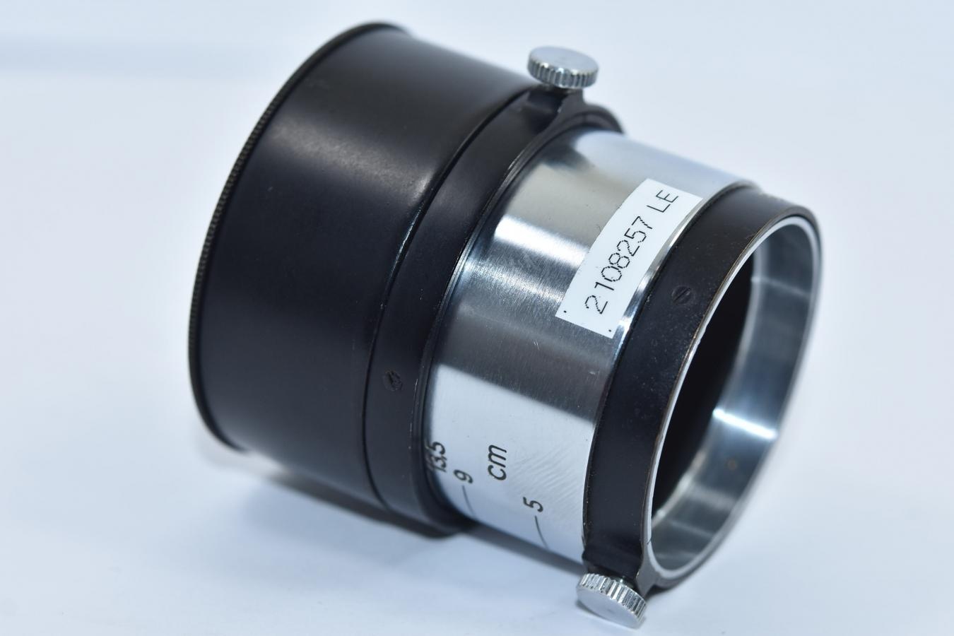 LEICA FIKUS ブラッククローム 【Elmar 5cm-13.5cm ズームフード E.Leitz Wetzlar 刻印】