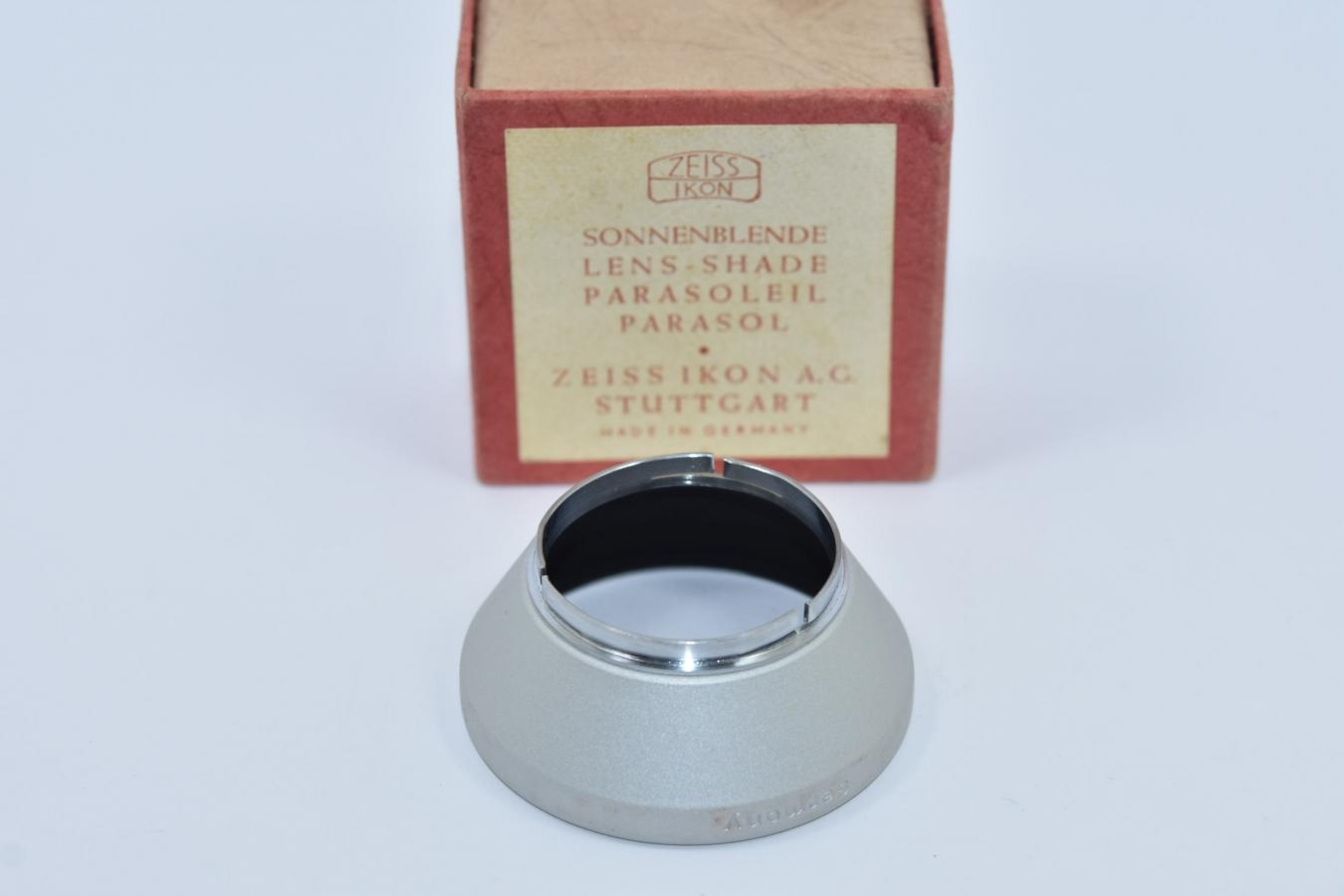 【希 少】ZEISS IKON 1110A28.5 メタルフード 元箱付 【コンタフレックス テッサー 50/2.8等用】