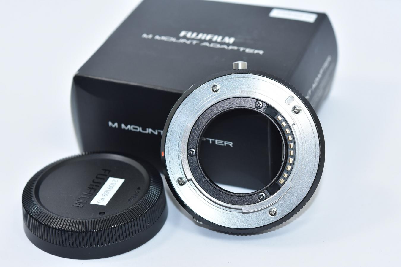 FUJIFILM M MOUNT ADAPTER 【未記入メーカー保証書、元箱付一式】
