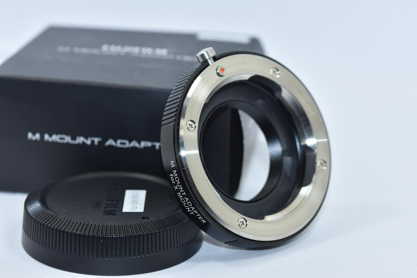 FUJIFILM M MOUNT ADAPTER 【未記入メーカー保証書、元箱付一式】