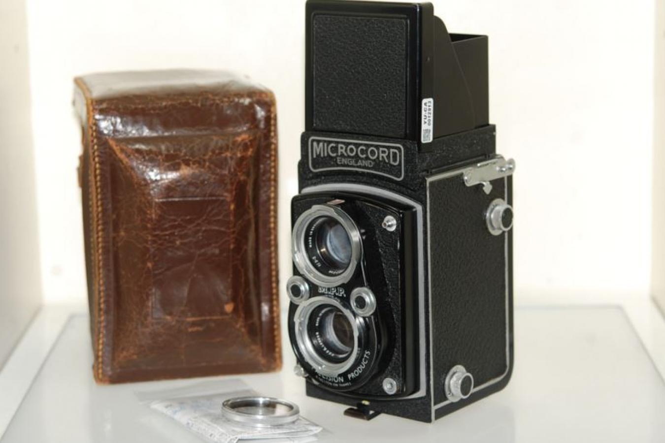 MICROCORD II ENGLAND OH済、フィルター、純正ケース付 【XPRES ROSSLONDON 77.5/3.5レンズ搭載】  