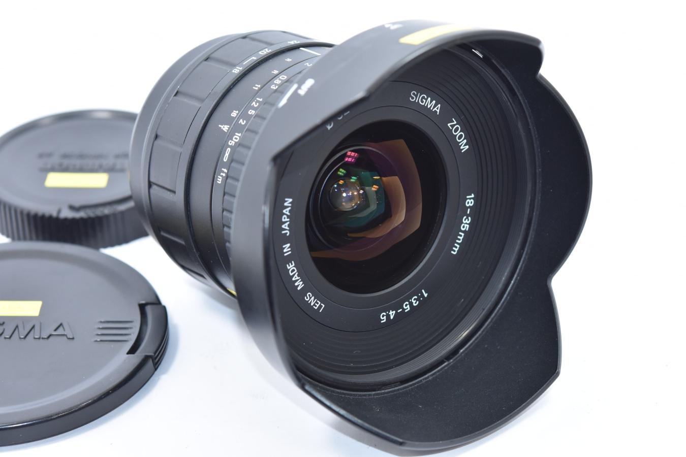 SIGMA 18-35mm F3.5-4.5 ASPHERICAL 純正フード付【SONY Aマウントレンズ】