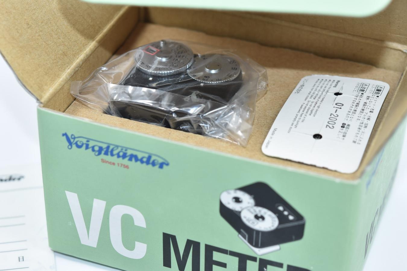 【コレクション向け】 Voigtlander VC METER ブラック【元箱付一式】