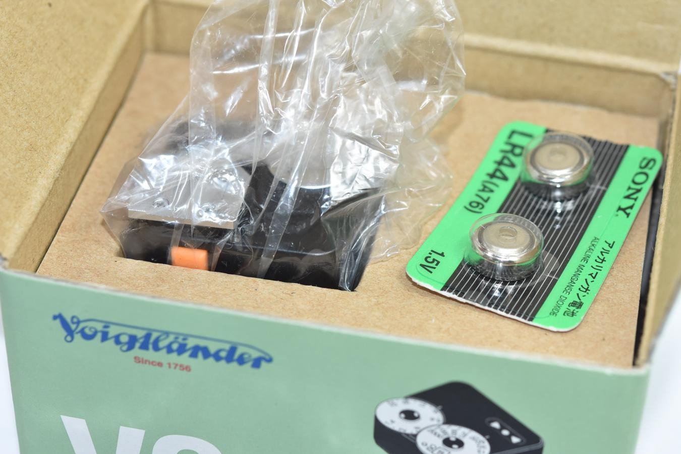 【コレクション向け】 Voigtlander VC METER ブラック【元箱付一式】