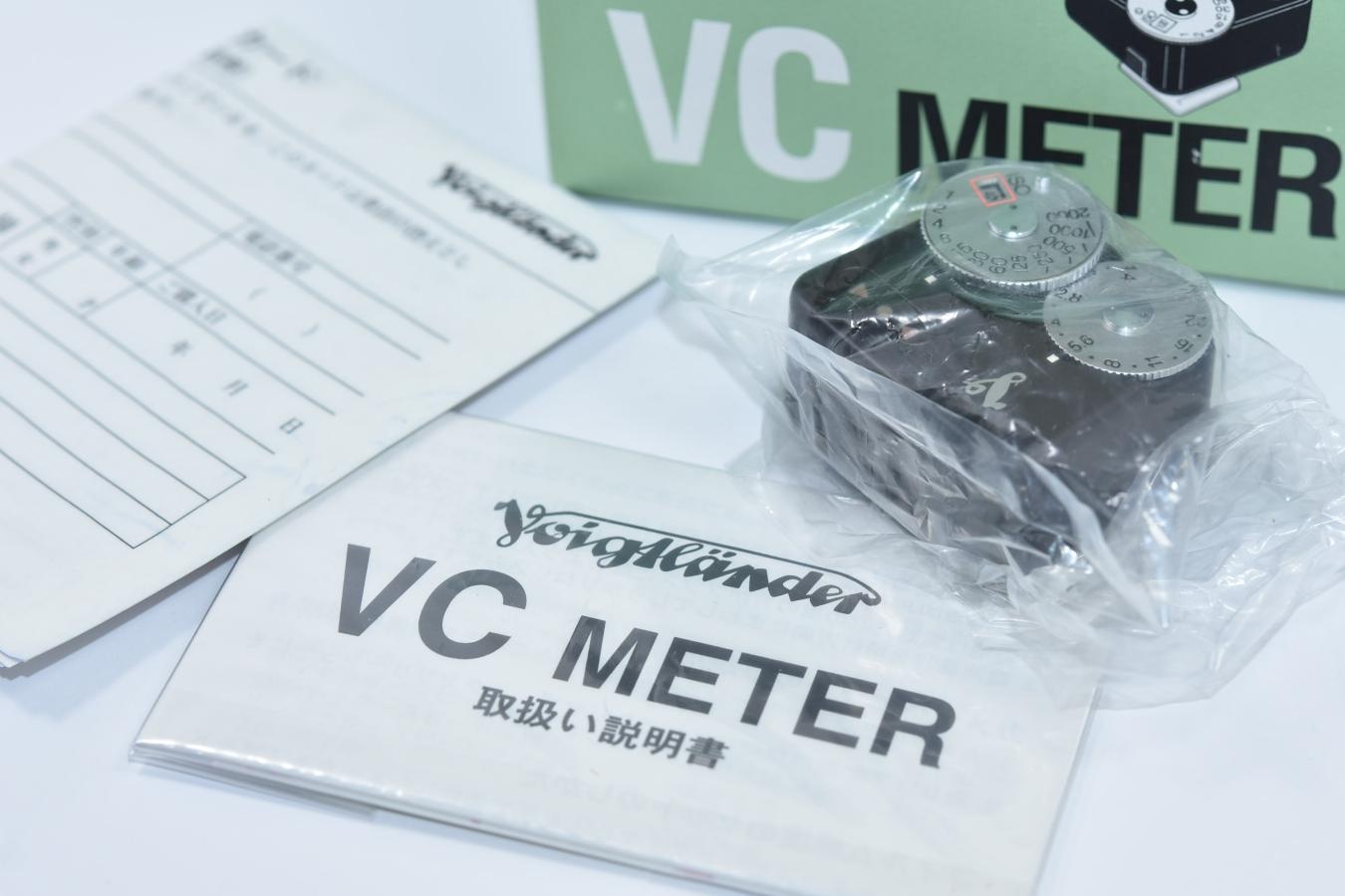 【コレクション向け】 Voigtlander VC METER ブラック【元箱付一式】