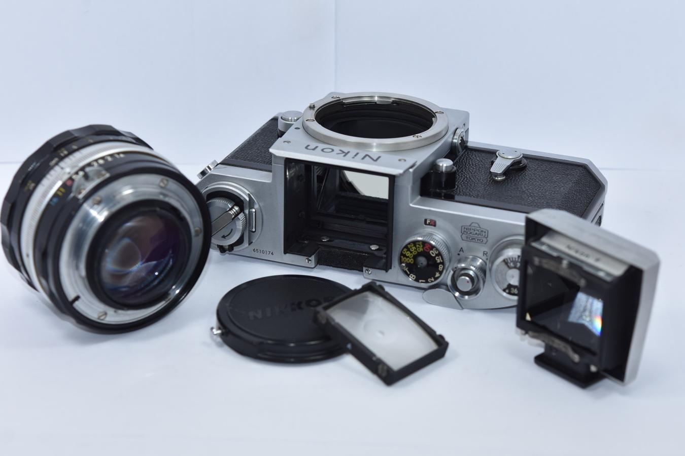 Nikon F アイレベル 651万台 NIKKOR-S Auto 50/1.4付