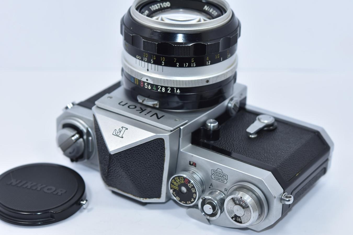Nikon F アイレベル 651万台 NIKKOR-S Auto 50/1.4付