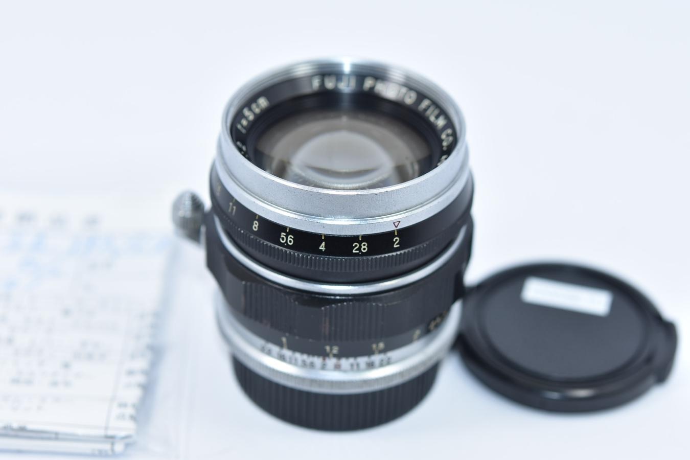FUJINON L 5cm F2  整備済【ライカLマウントレンズ】