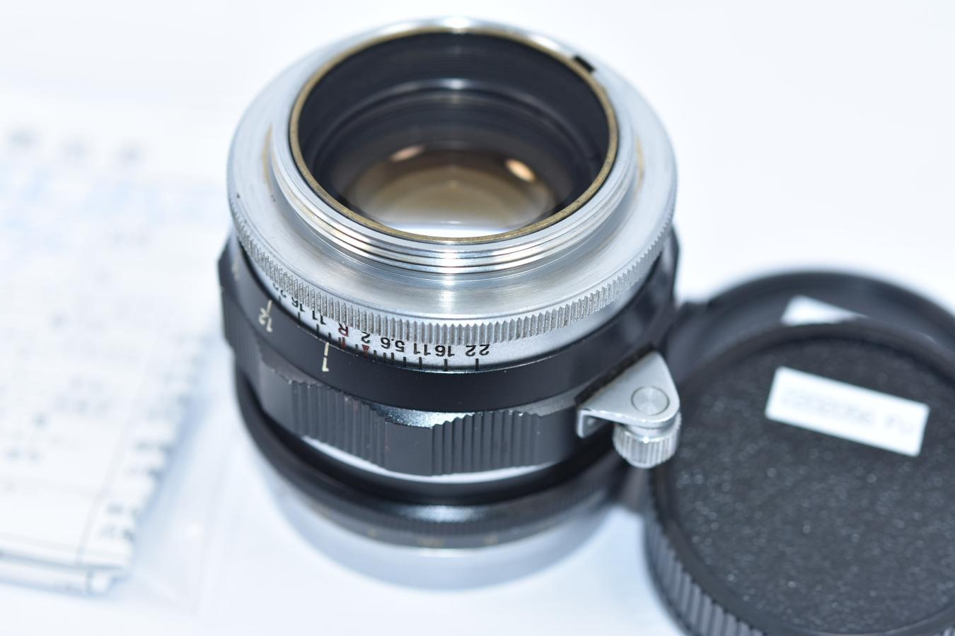 FUJINON L 5cm F2  整備済【ライカLマウントレンズ】