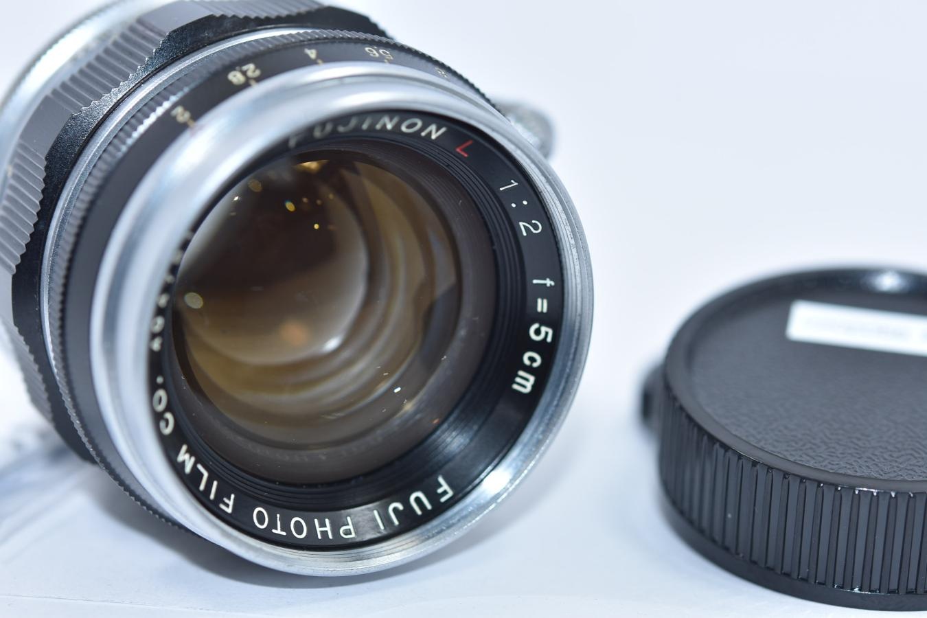FUJINON L 5cm F2  整備済【ライカLマウントレンズ】