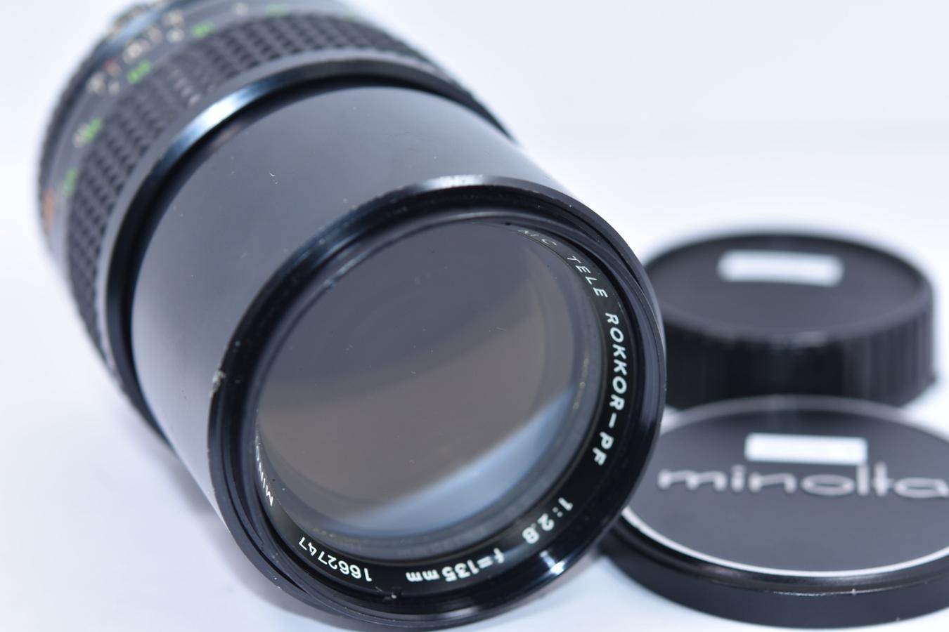 【B級特価品】 MINOLTA MC TELE ROKKOR-PF 135mm F2.8