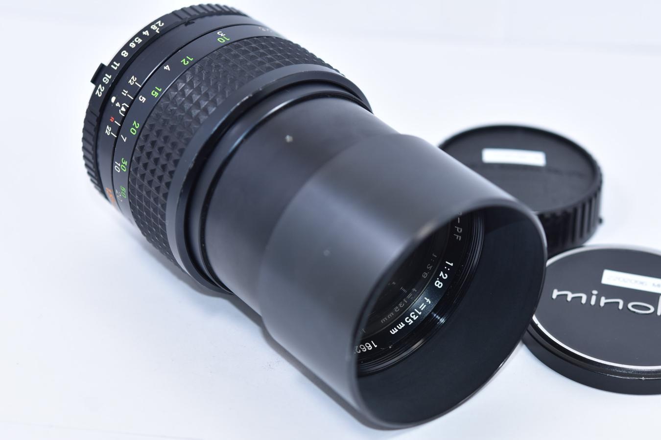 【B級特価品】 MINOLTA MC TELE ROKKOR-PF 135mm F2.8