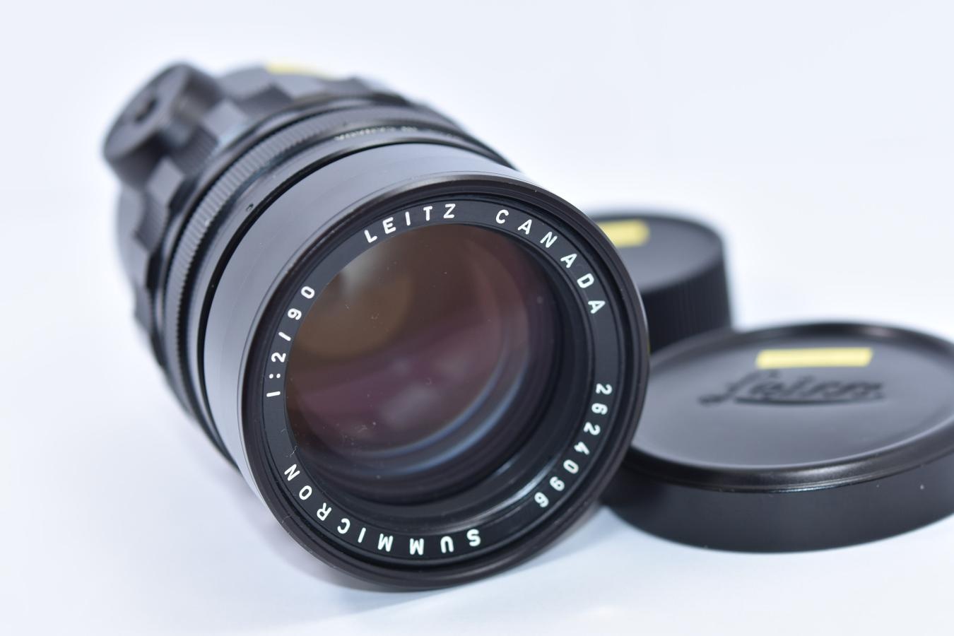 LEICA SUMMICRON M 90mm F2 ブラック 第2世代 【262万台1973年製】