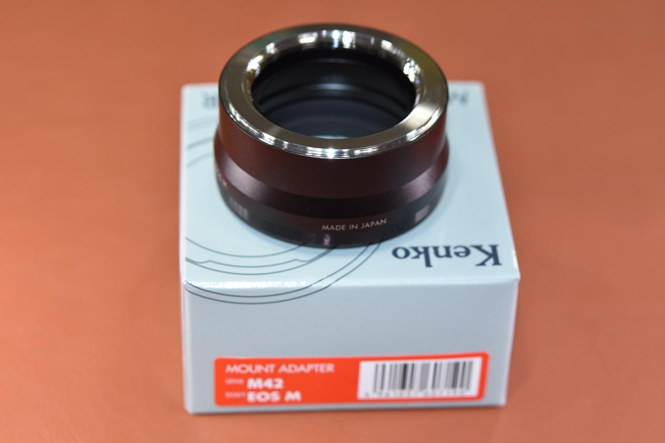 【新品未使用 特価ご奉仕】Kenko MOUNT ADAPTER M42-EOS M変換アダプター 【信頼の日本製 価格.com 最安値より安い!!】