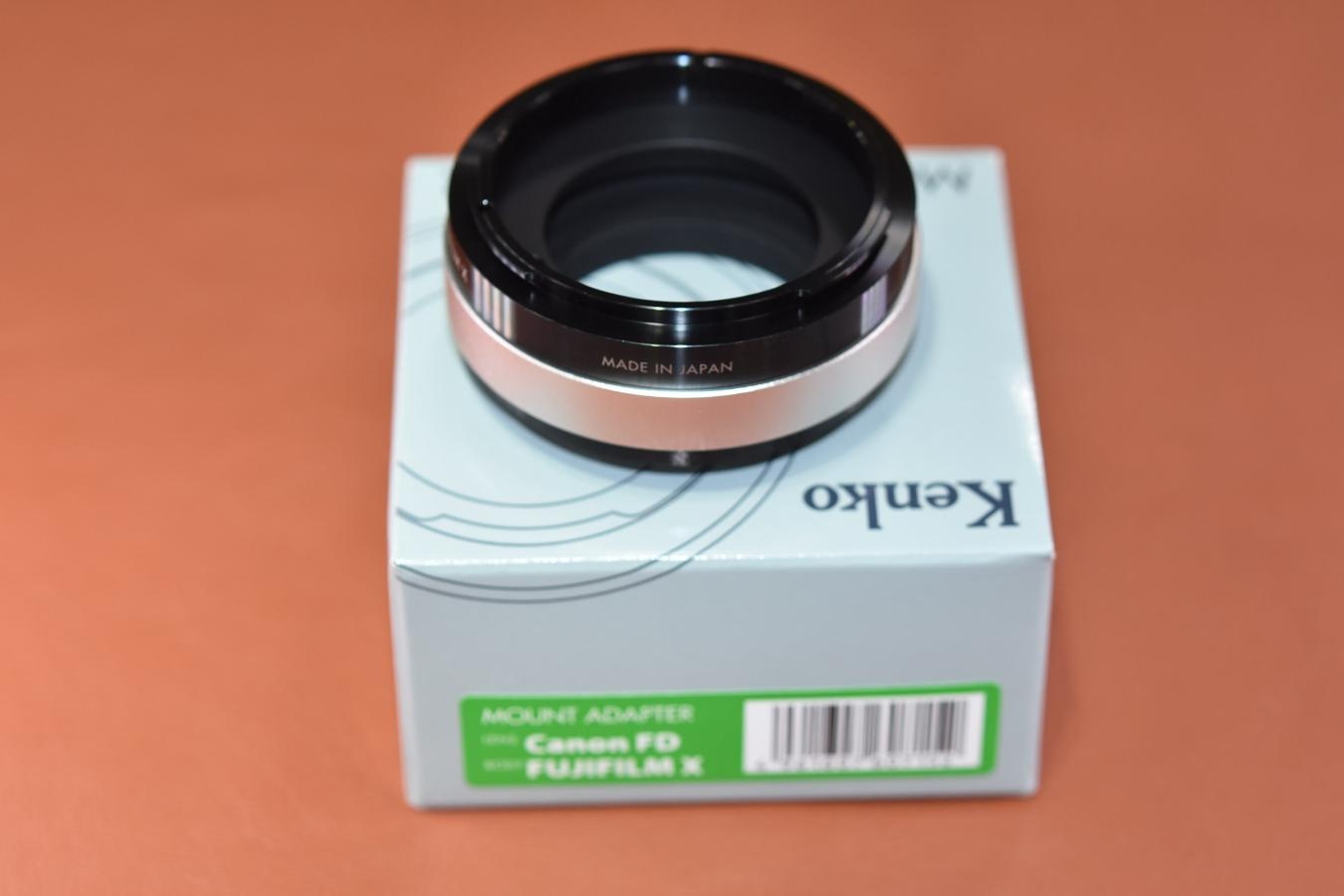 【新品未使用 特価ご奉仕】Kenko MOUNT ADAPTER FD-FUJI X変換アダプター 【信頼の日本製 価格.com 最安値より安い!!】