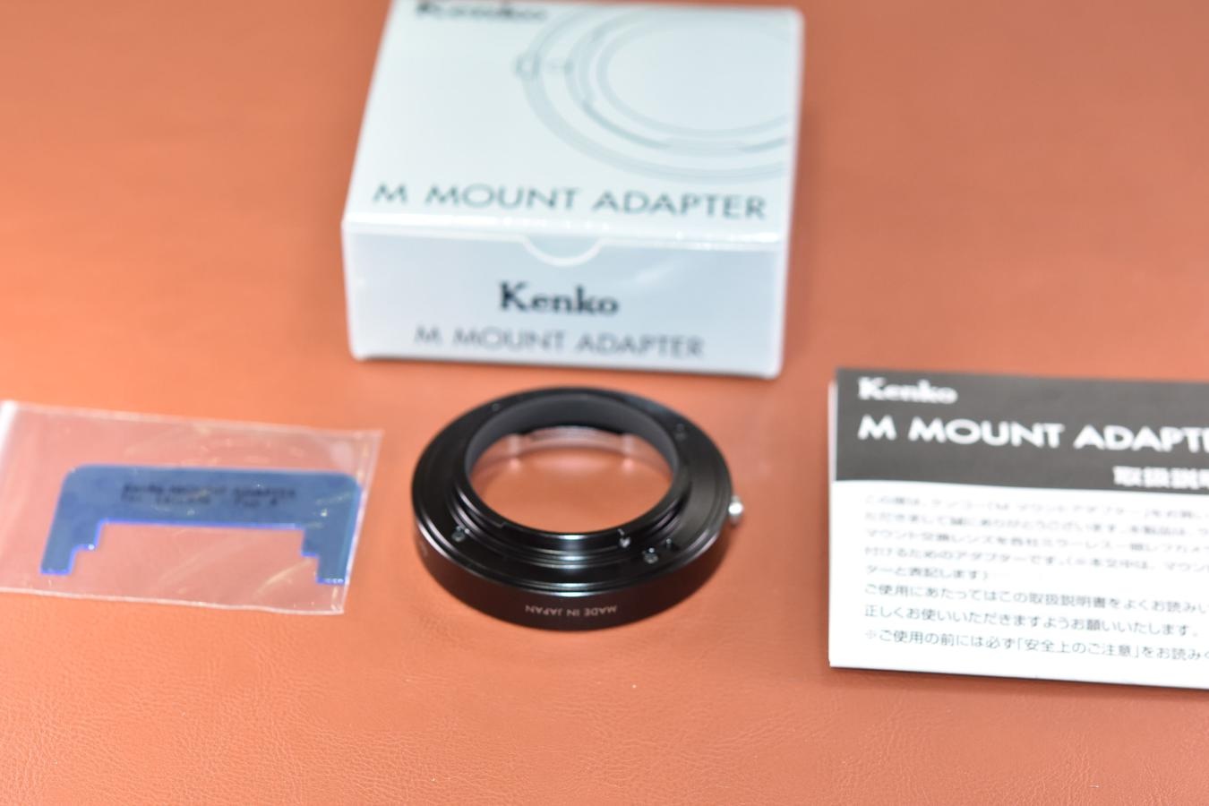 【新品未使用 特価ご奉仕】Kenko MOUNT ADAPTER LEICA M-FUJI X変換アダプター 【信頼の日本製 価格.com 最安値より安い!!】