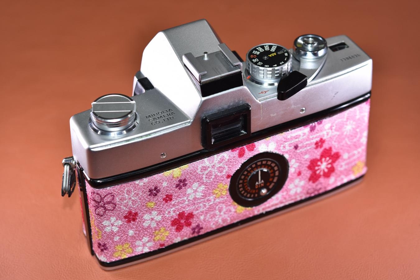 【リメイクカメラ】 minolta SRT101 シルバー【モルト交換済】