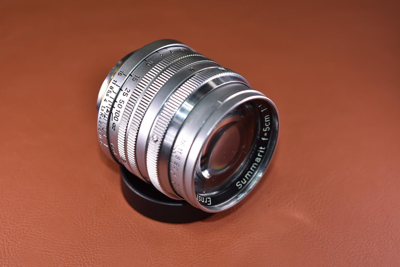【希 少】LEICA Summarit 5cm F1.5 feet表記 【95万台1952年製 ライカLマウントレンズ】