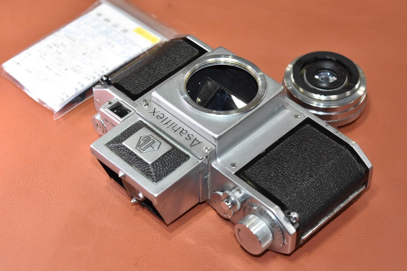 【希 少】旭光学 Asahiflex IA Takumar 50/3.5付 【整備済】