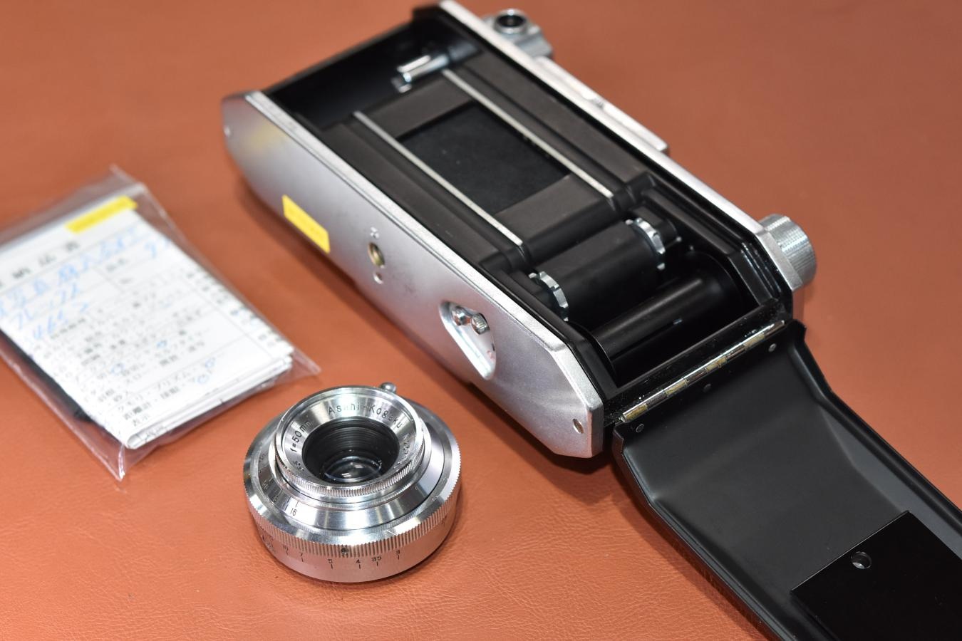 【希 少】旭光学 Asahiflex IA Takumar 50/3.5付 【整備済】