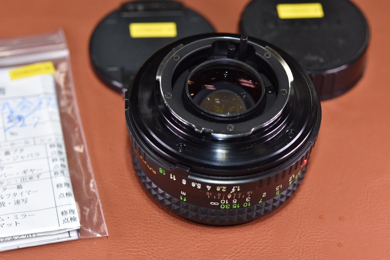 MINOLTA MD ROKKOR 50mm F1.7【カメラ女子に絶大な人気のオールドレンズ】