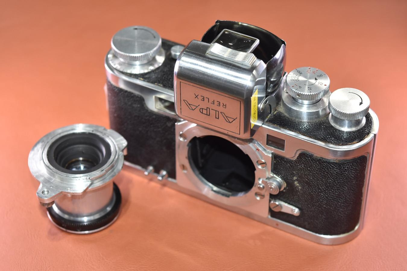 【希 少】ALPA REFLEX II OLD DELFT ALFINON 5cm F2.8 付