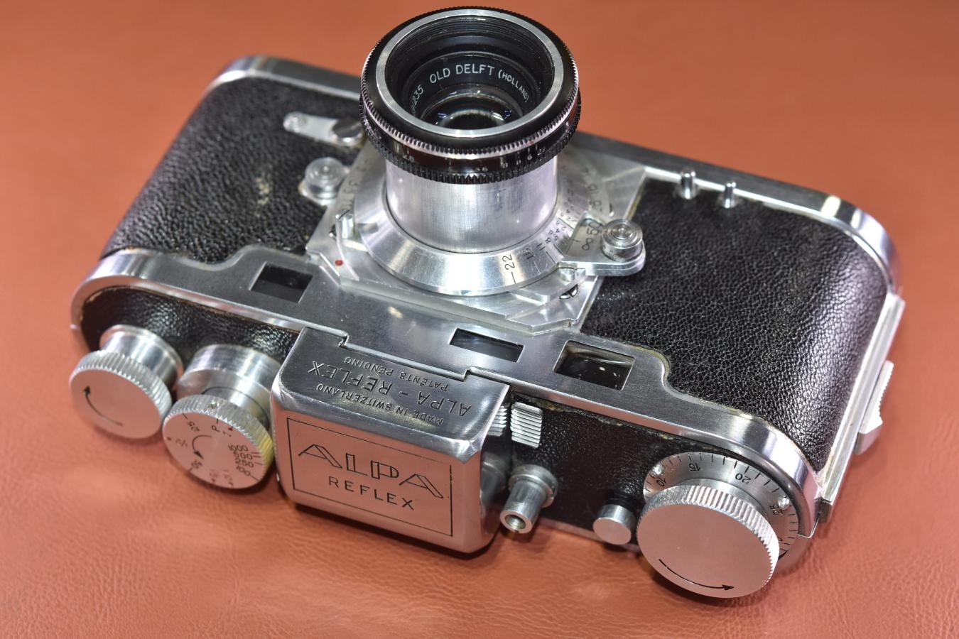 【希 少】ALPA REFLEX II OLD DELFT ALFINON 5cm F2.8 付