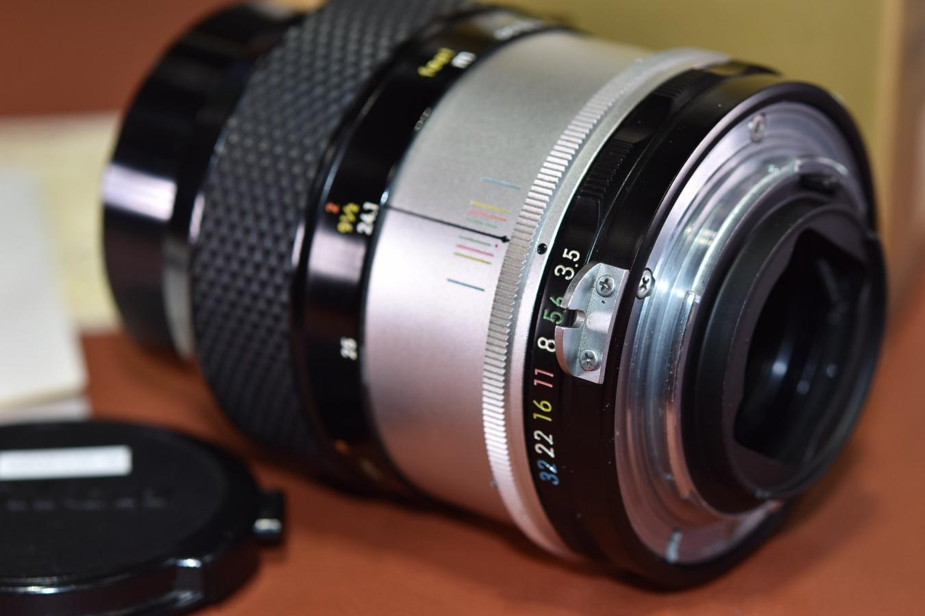 【コレクション向け】 Micro NIKKOR-P・C Auto 55mm F3.5 【元箱付一式】